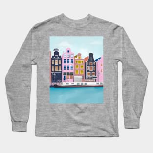 Amsterdam city Long Sleeve T-Shirt